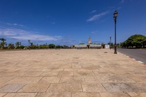 The Royal Palace in Rabat, the capital of Morocco