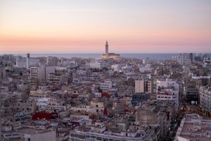 Casablanca vue du ciel