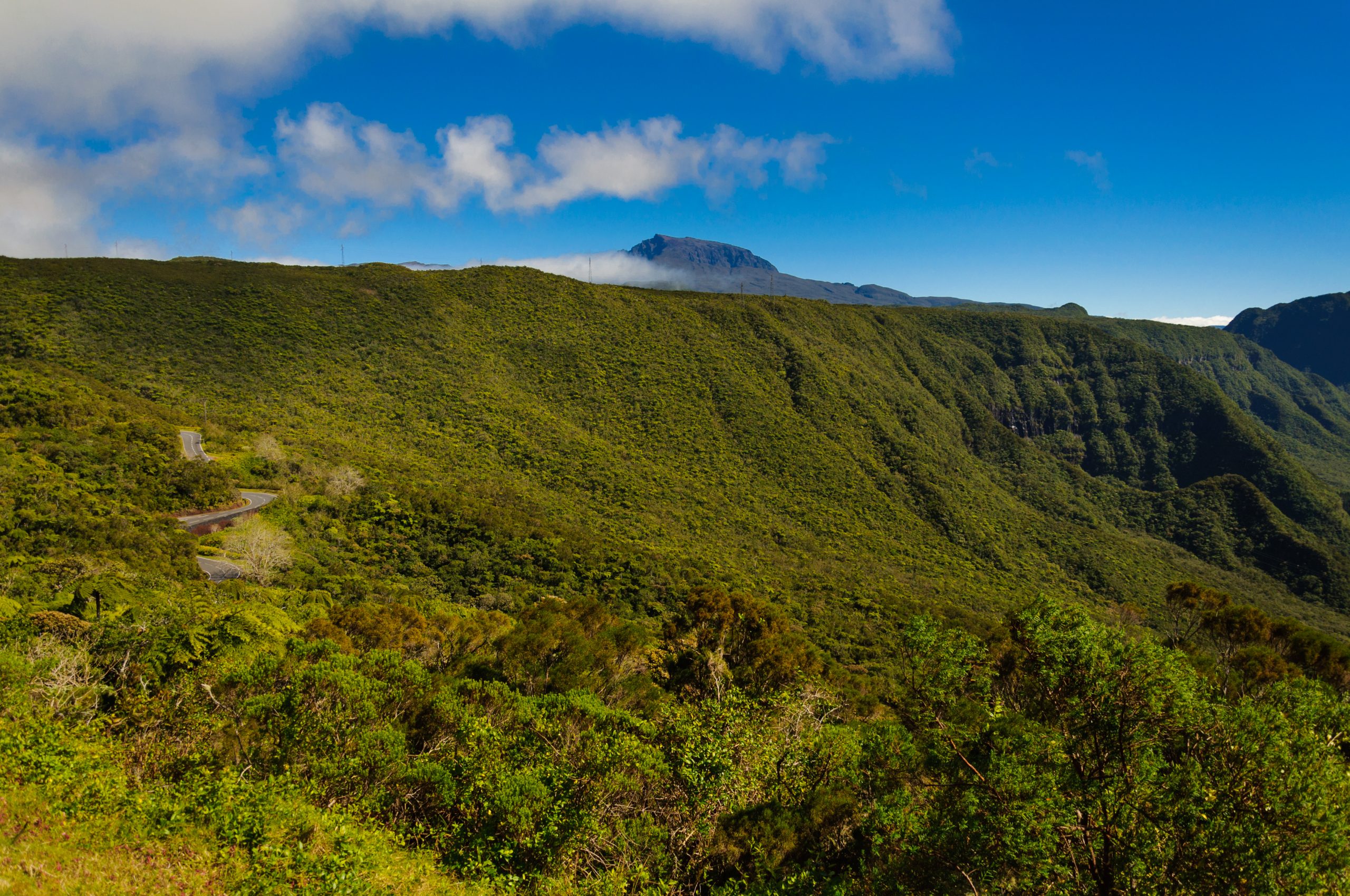 View of Piton des Neiges